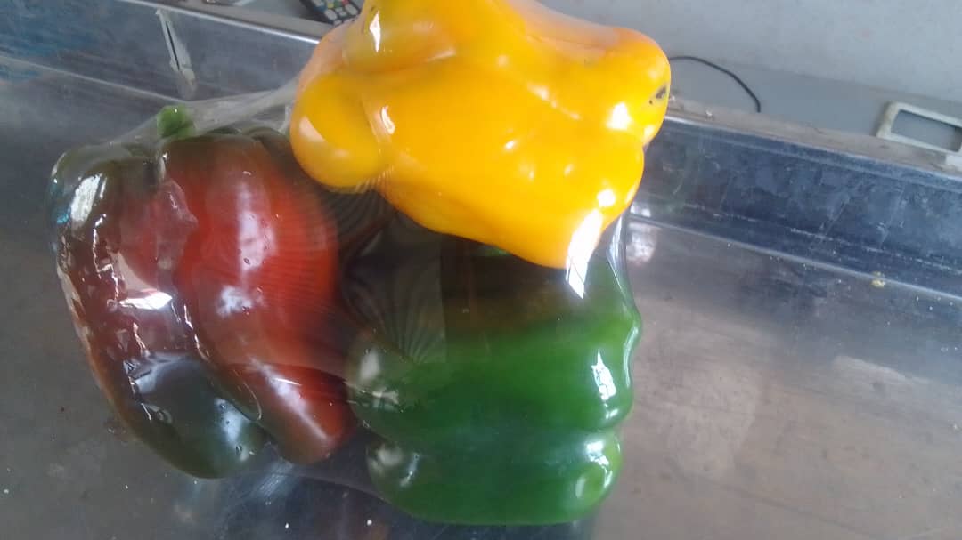 Fresh bell peppers